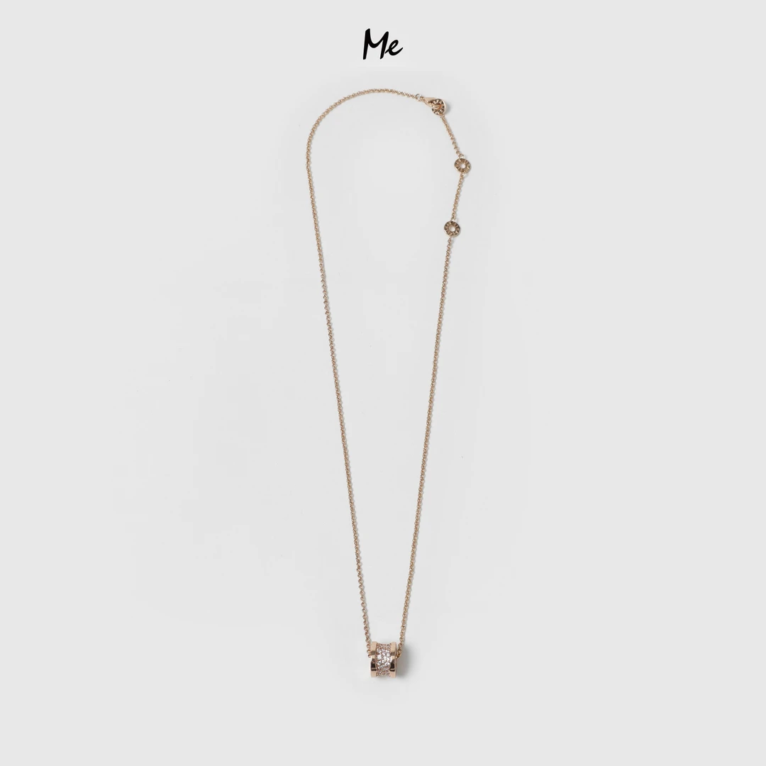 铜合金合成锆石项链 ME【大蛮腰项链 】轻奢女款百搭项链 MEQA0429