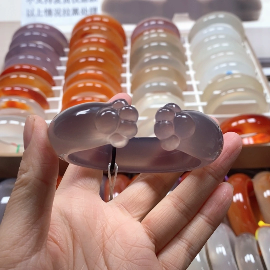 玛瑙/玉髓未镶嵌手镯