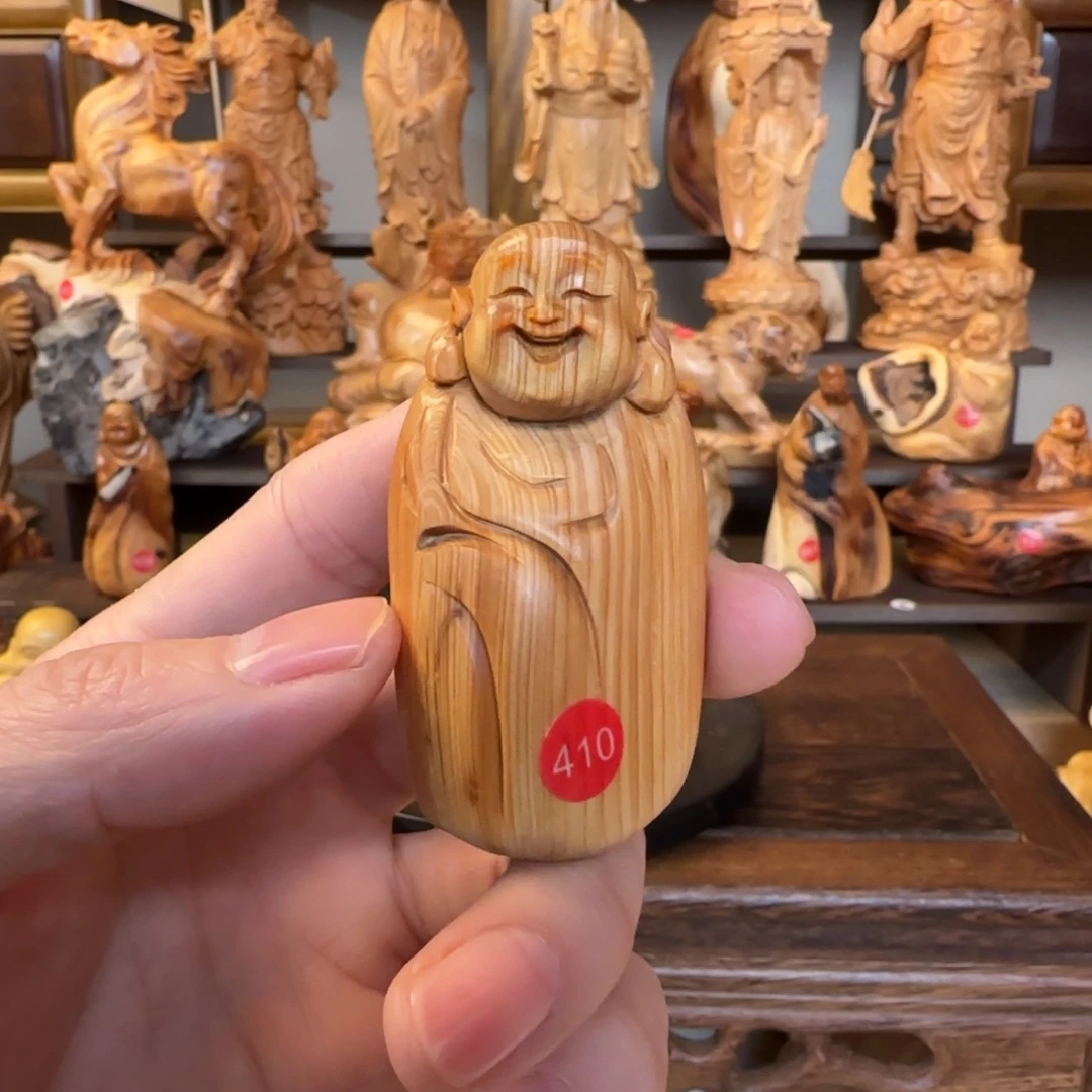 崖柏小木匠艺雕一物一拍