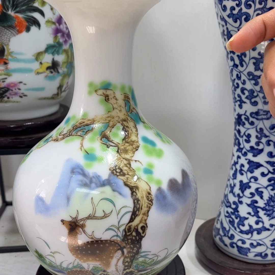 景德镇陶瓷花瓶摆件