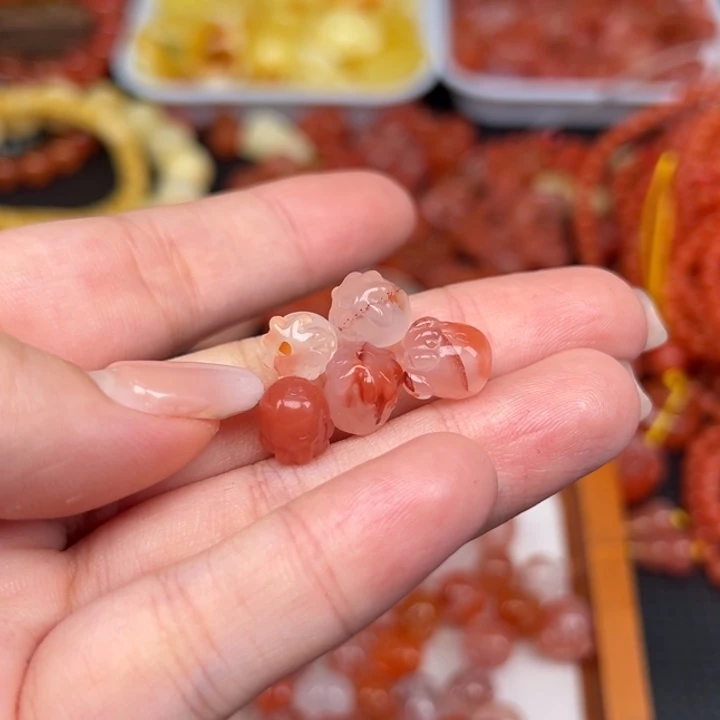 南红玛瑙未镶嵌吊坠(不含链)