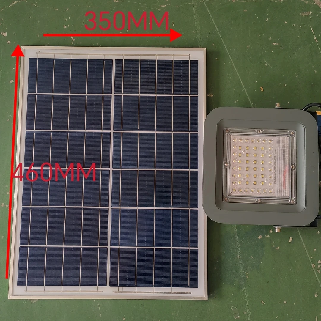 太阳能市政工程投光灯c款照亮50到300平460×350板3万毫安比亚迪