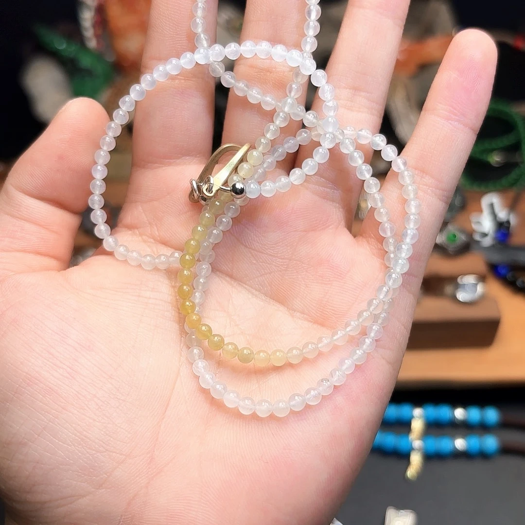 行***翡翠银S925镶嵌手链