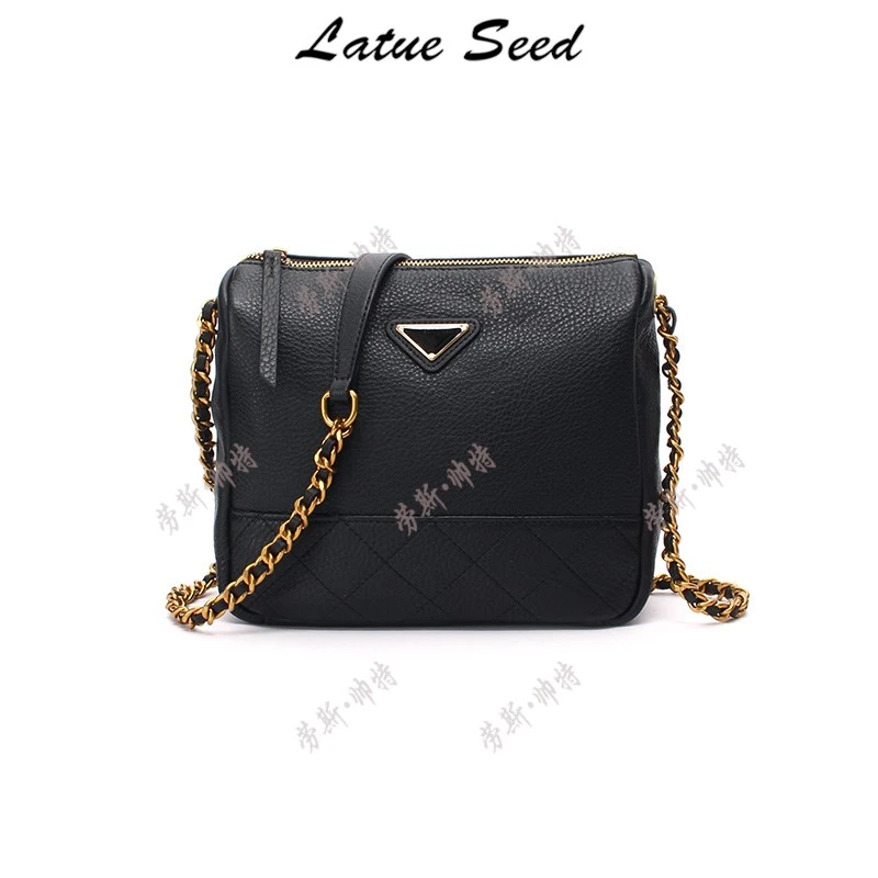 【A901-黑色】新品简约百搭时尚单肩轻便ins休闲女包22003