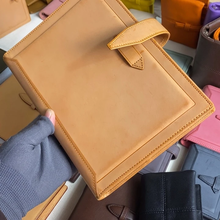 头层牛皮瑕疵A5大号