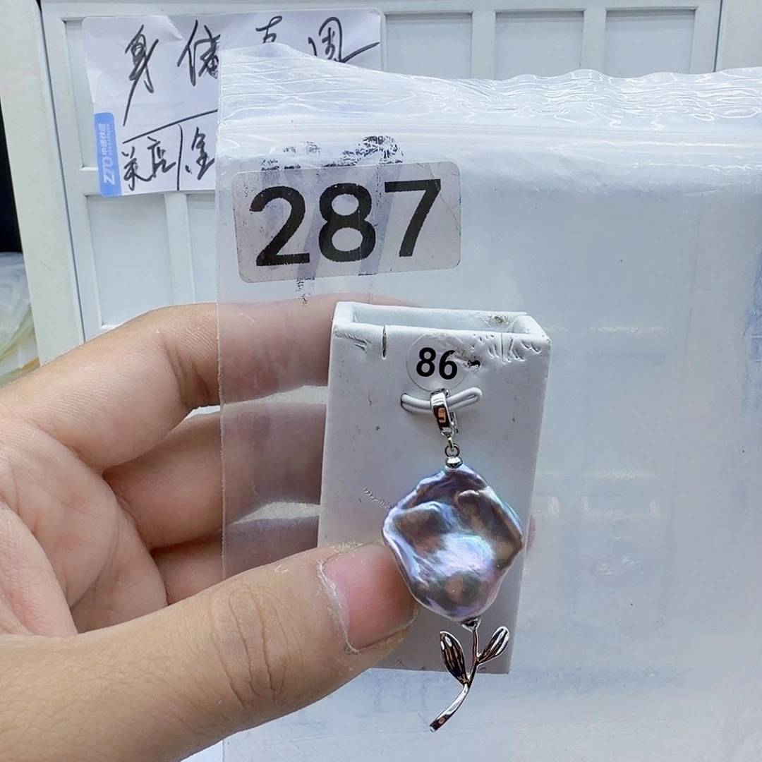 合金颈饰淡水珍珠