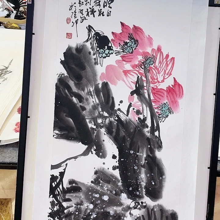 国画张圣敏先生纯手绘作品