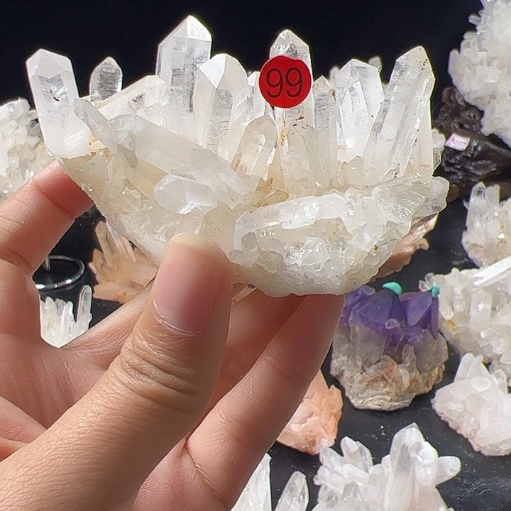 水晶珠宝半成品未镶嵌