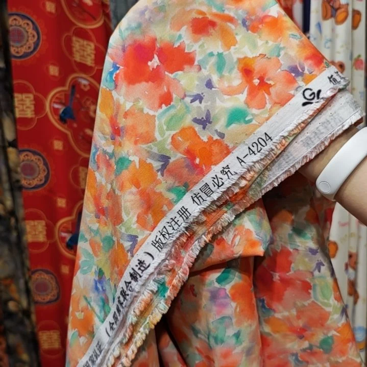 15孤品】佰汇福【木棉】品牌棉绸夏季人造棉4204