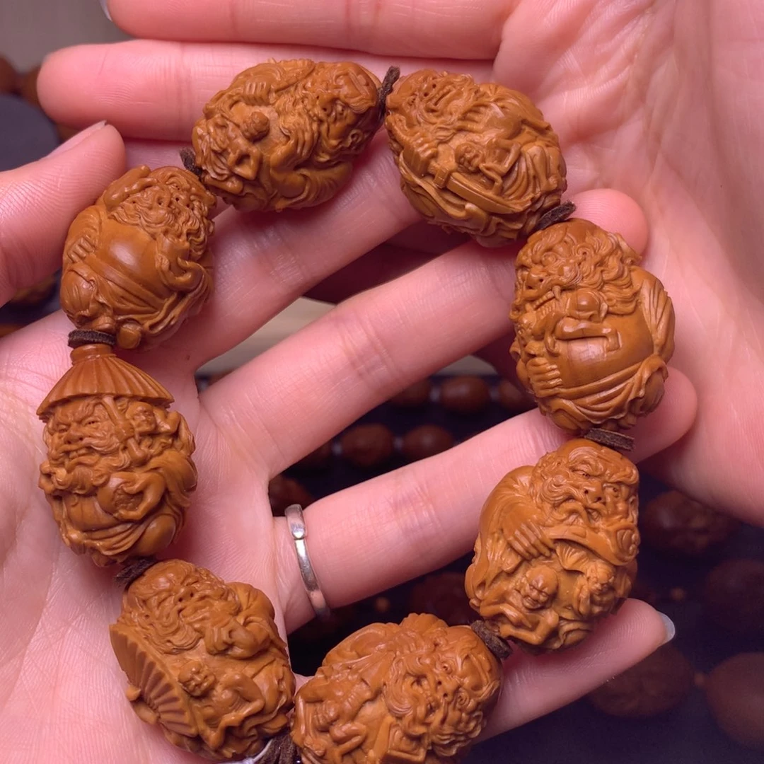 橄榄核手串/手链钟馗