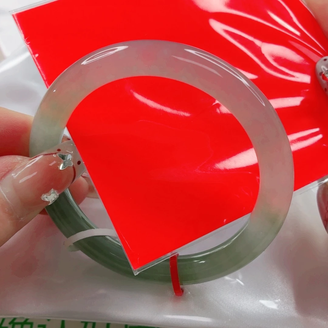 翡翠未镶嵌手镯51.8x598