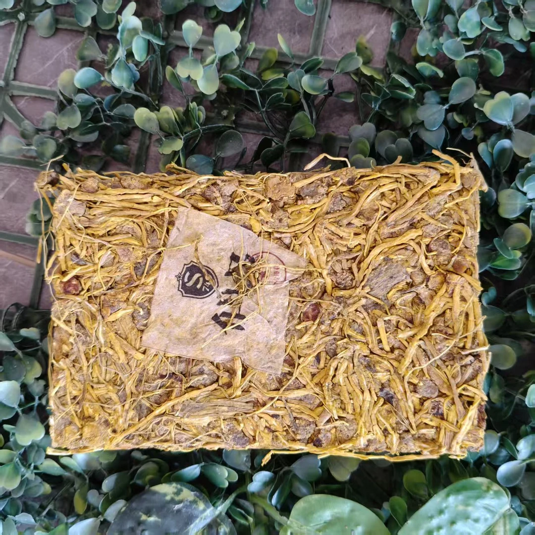 雨腾古茶 ”万L阵”菩提XR至B"W龙 HT"金根200g/砖（6月11）