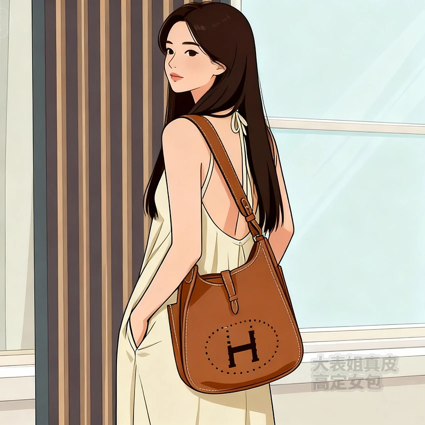 【YU精选】YFL中号女款轻奢百搭通勤包休闲大气单肩斜挎女包