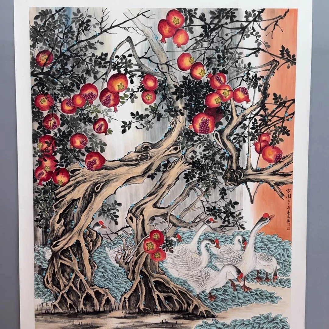 国画庆友精品作品