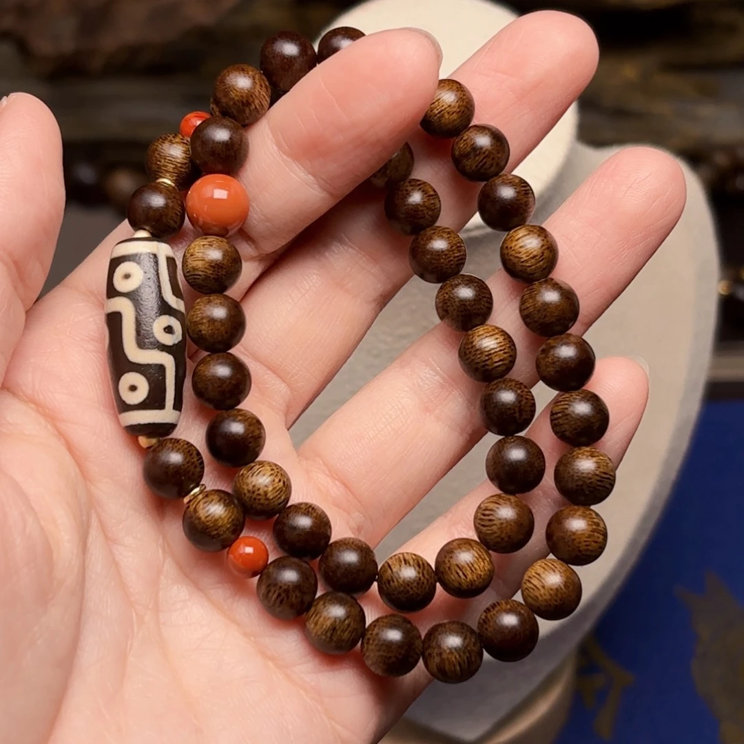 手串沉香柬埔寨菩萨棋0.8设计