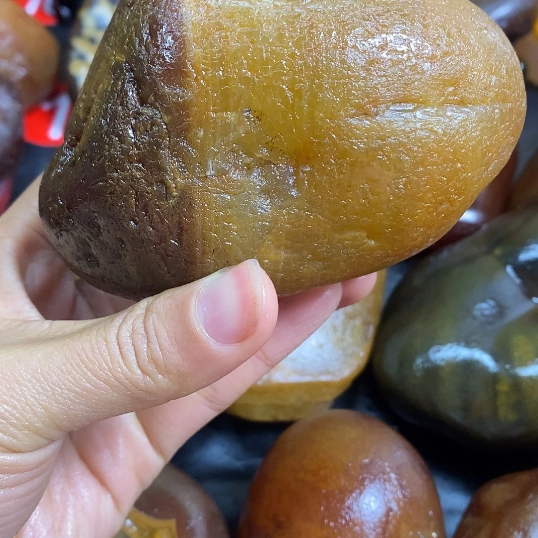 玛瑙/玉髓未镶嵌手把件