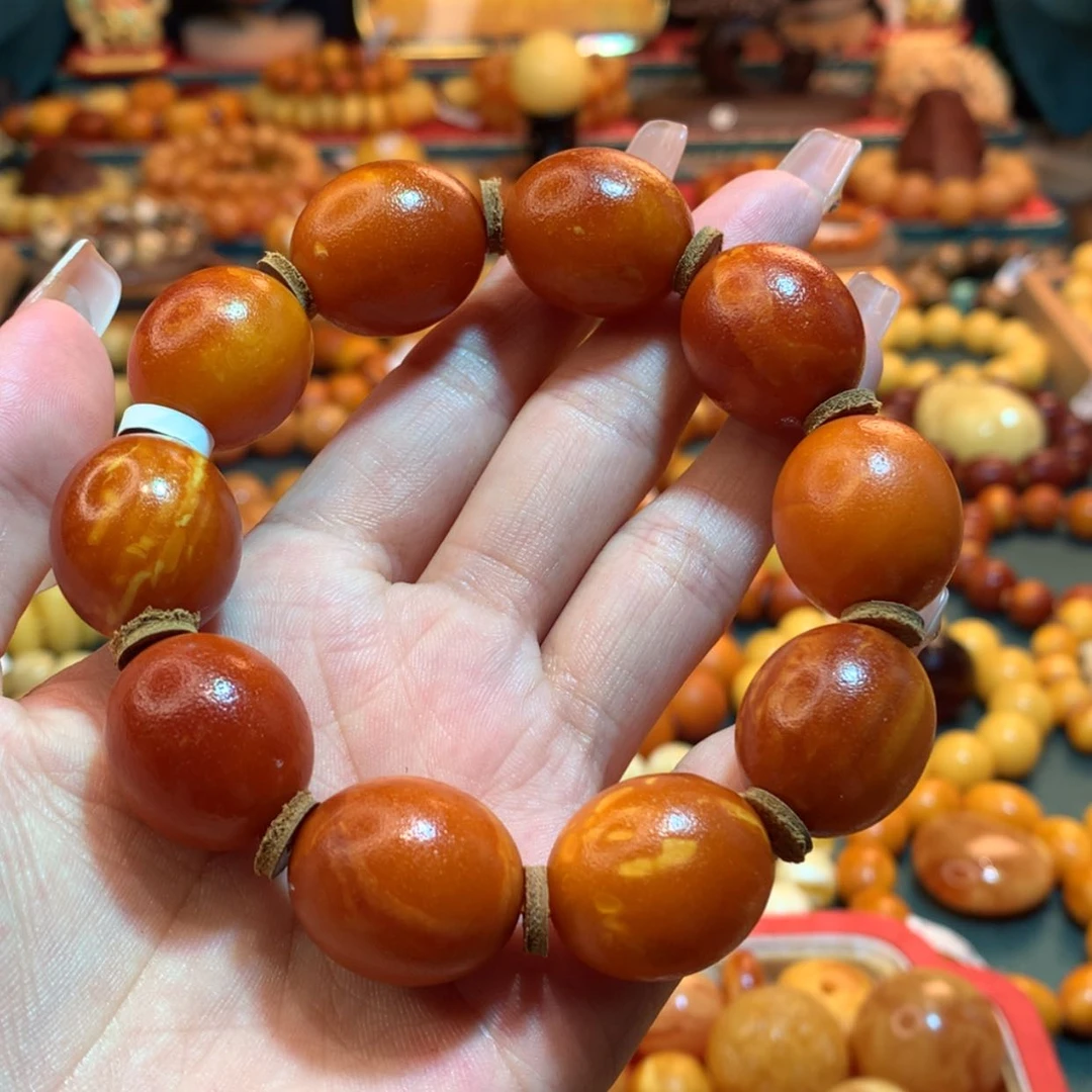 【闪购商品】未镶嵌琥珀手链蜜蜡
