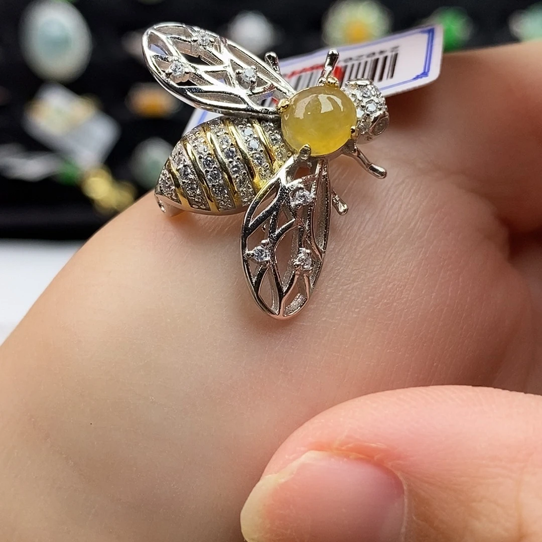 翡翠未镶嵌戒指翡翠