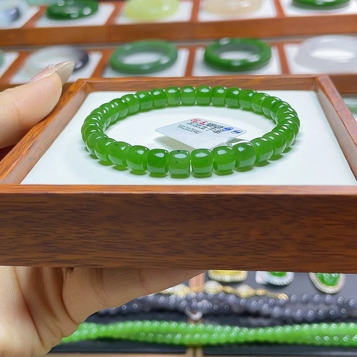 和田玉手串未镶嵌