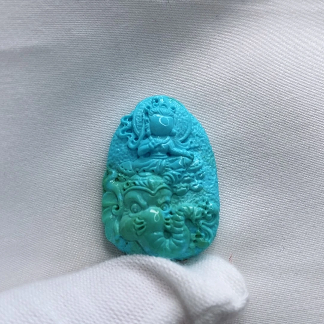 绿松石珠宝奇石未镶嵌