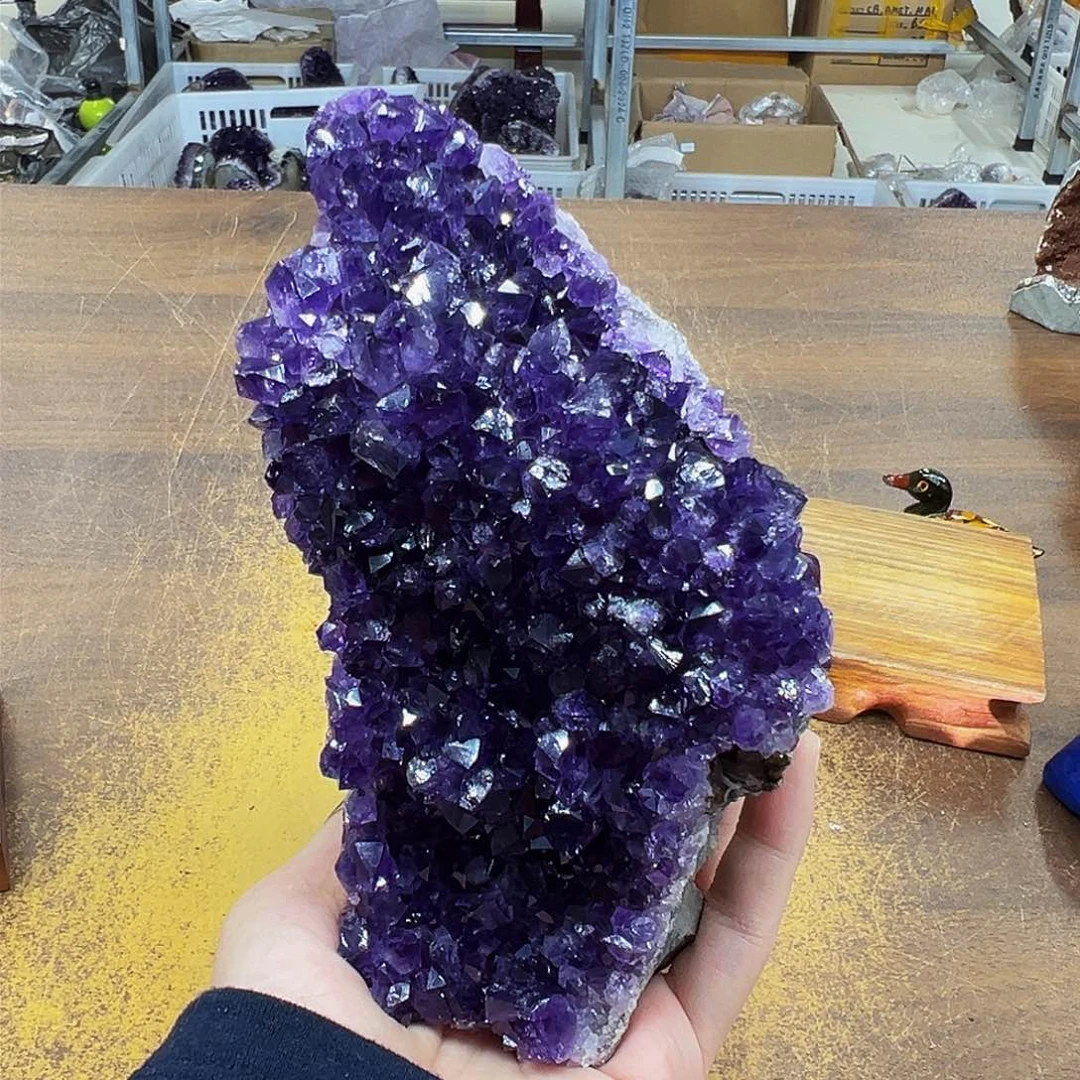 紫晶摆件未镶嵌晶体