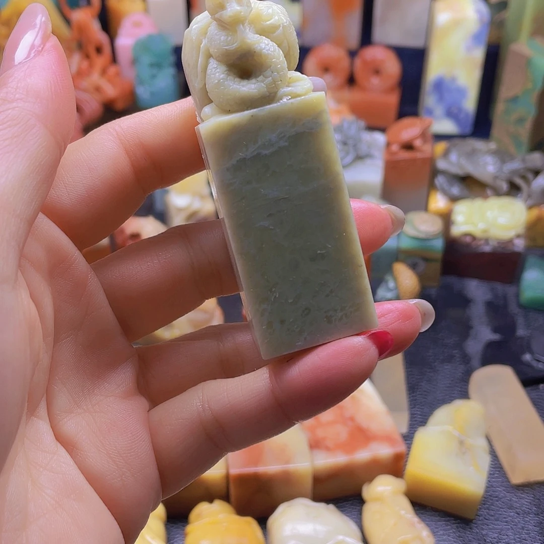 昌化石印石丁*青田封门