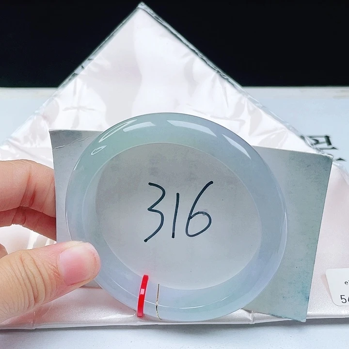 未镶嵌手镯翡翠56+正圈