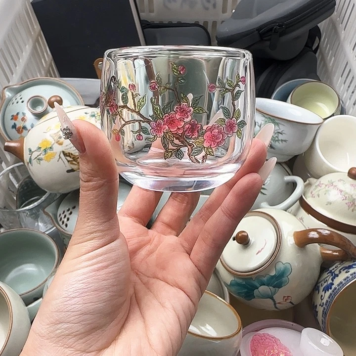 水晶玻璃喜上眉梢