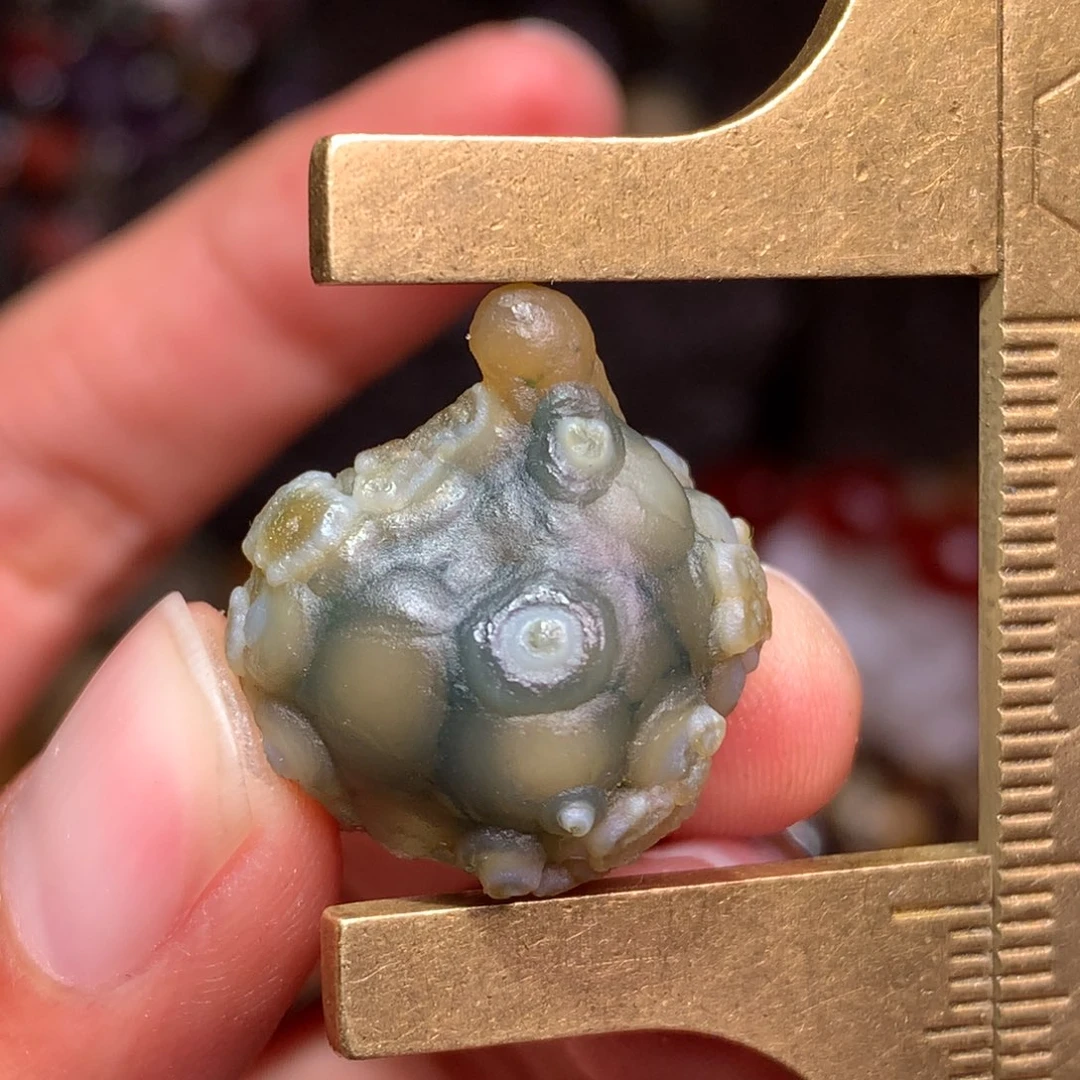 未镶嵌玛瑙/玉髓珠宝半成品