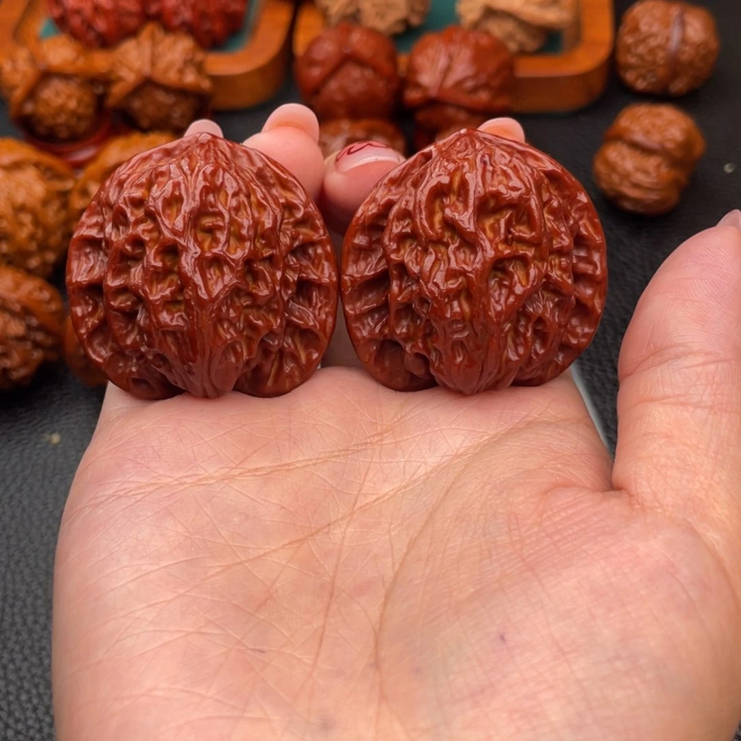 把件文玩核桃盘龙纹