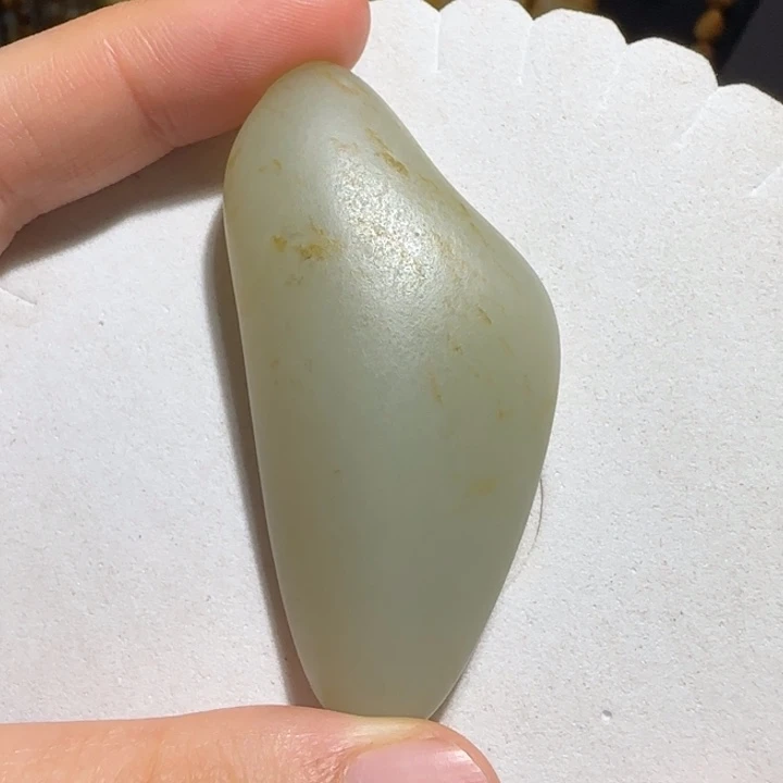 和田玉未镶嵌吊坠(不含链)33.6克