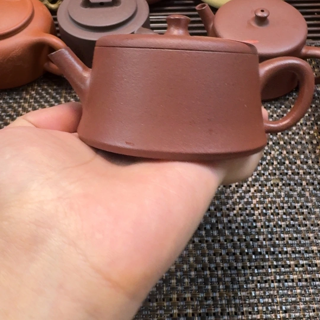 茶壶紫砂16号紫砂壶羊角山云柱瑕