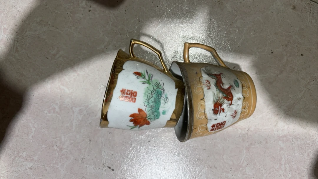 素玲珑三才盖碗容量约150毫升