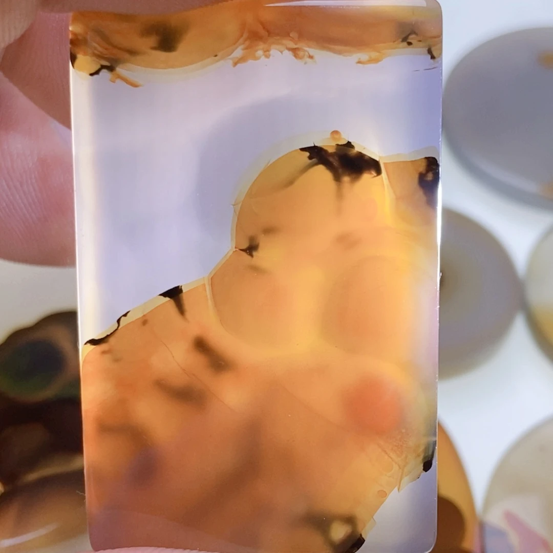 【闪购商品】玛瑙/玉髓颈饰未镶嵌黄*忠