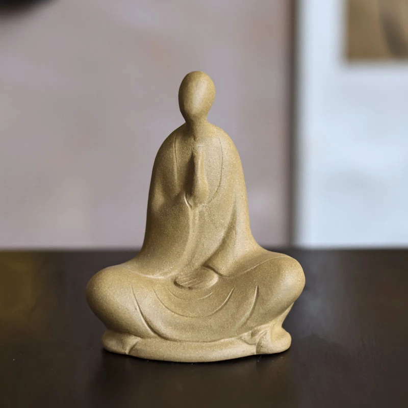 【坐饮亭竹】无相佛(黄)（Q3421）