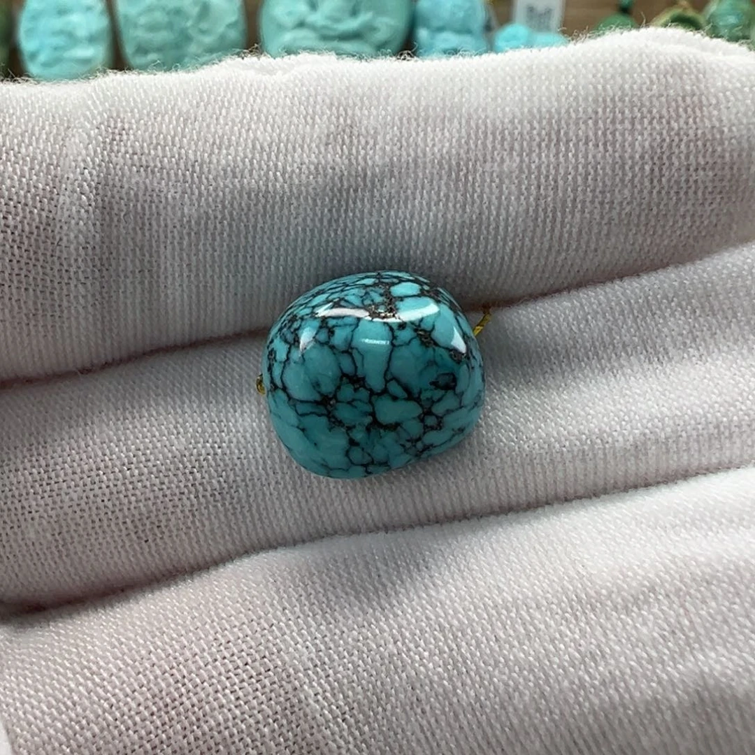 未镶嵌绿松石随形 12mm