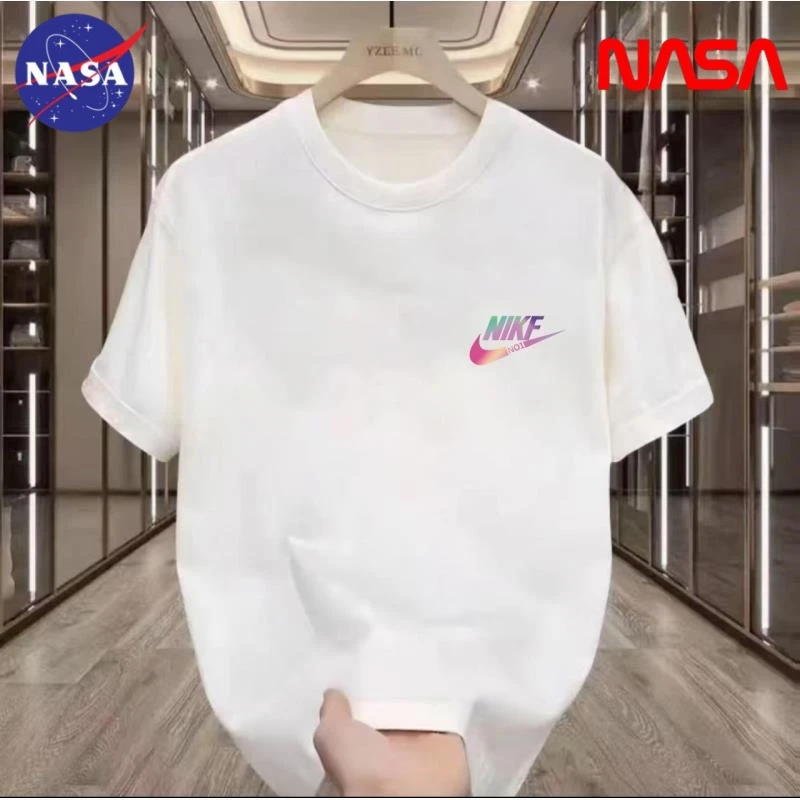 新款时尚百搭潮流情侣休闲潮流半袖圆领印花夏季男女同款T恤-A59