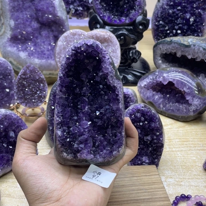 未镶嵌大型摆件（非配饰）紫晶
