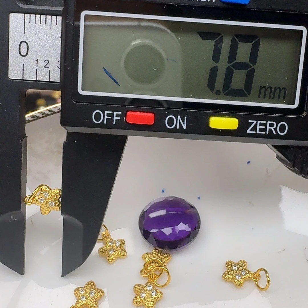 紫晶颈饰银S925镶嵌紫水晶925镶嵌83