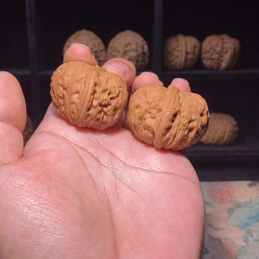 文玩核桃把件开播福利40全品元宝