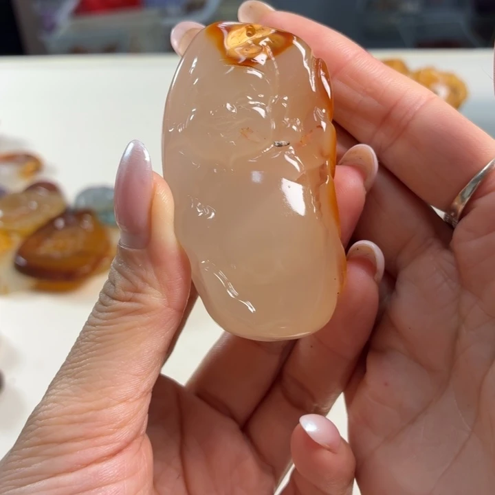 未镶嵌吊坠(不含链)玛瑙/玉髓