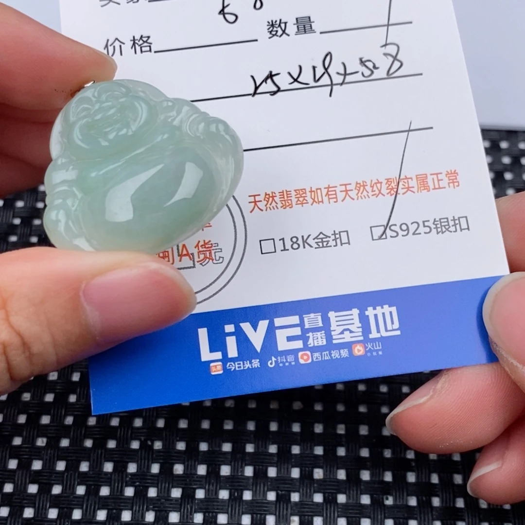 翡翠银S925镶嵌颈饰