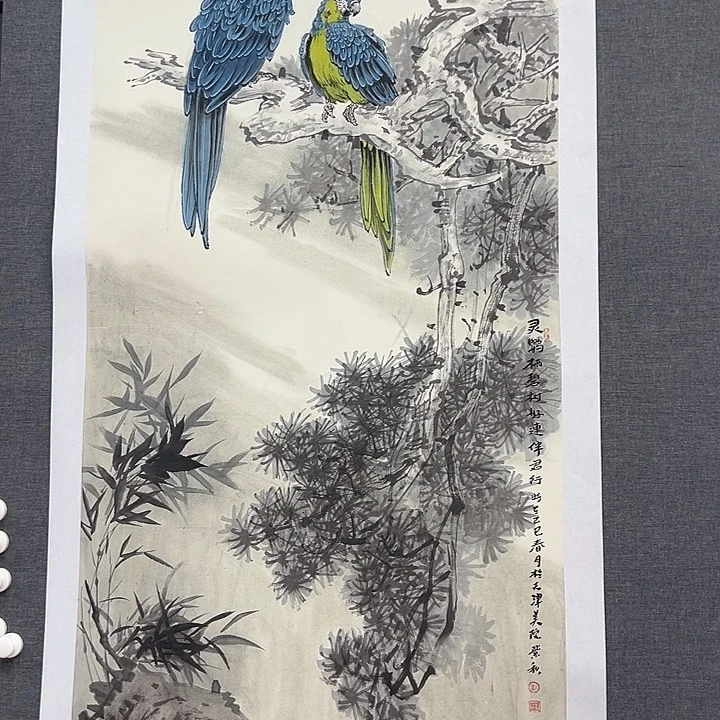 国画书画作品多次