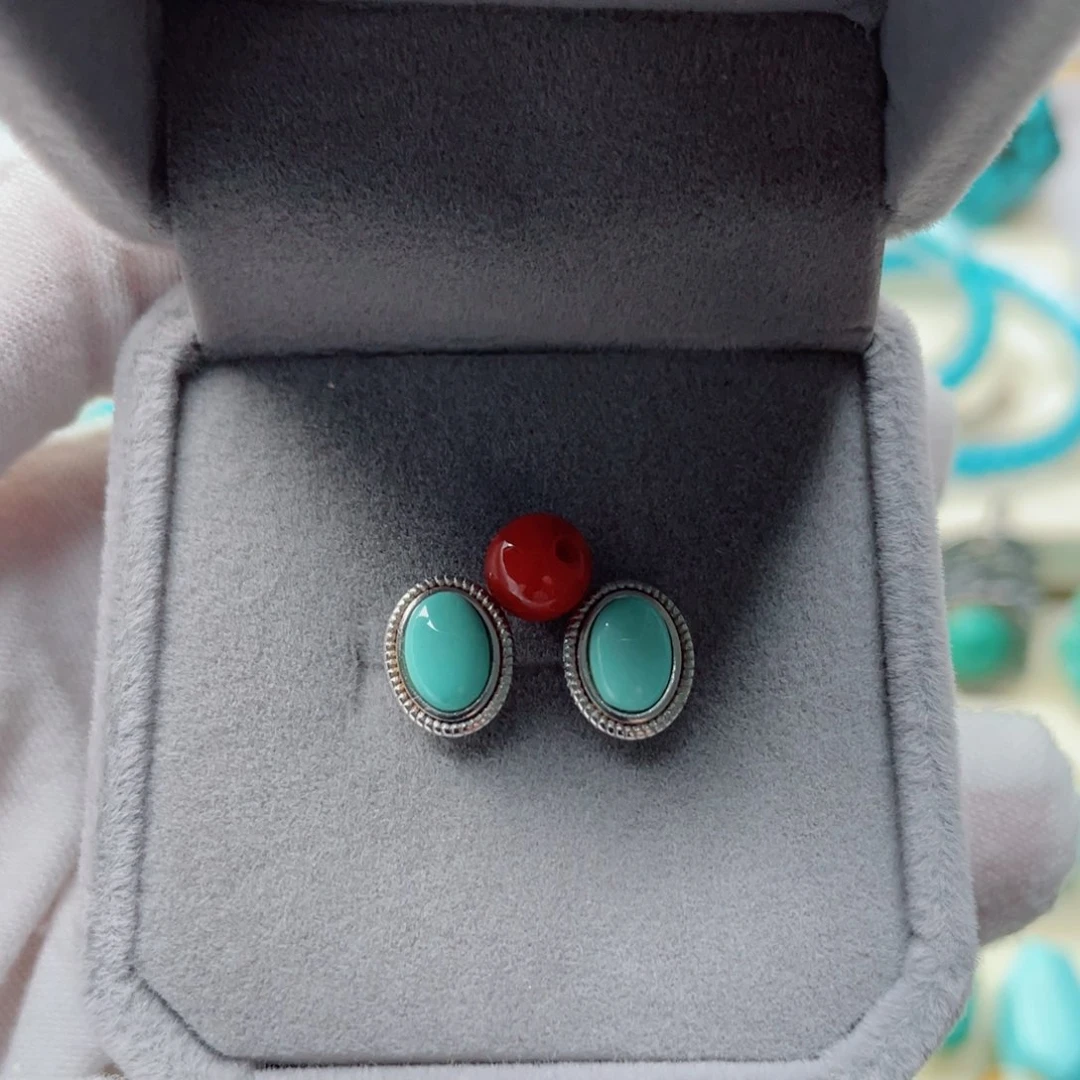 南红玛瑙银S925镶嵌珠宝奇石