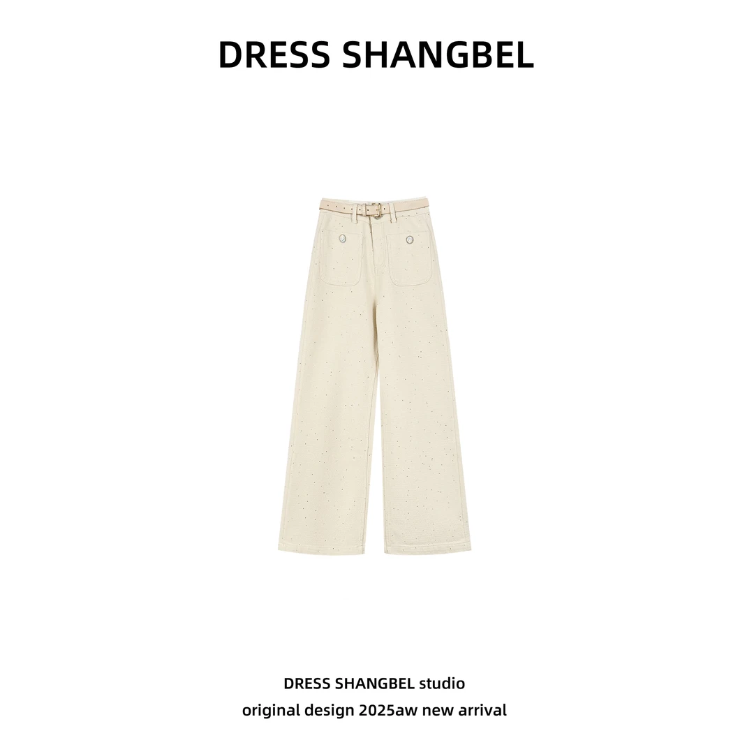 DRESS-秋季新款C55时尚通勤时尚潮流百搭爆款休闲裤6031H