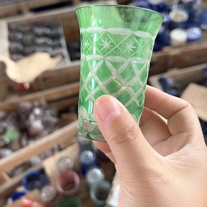手柄款水晶玻璃如图一个