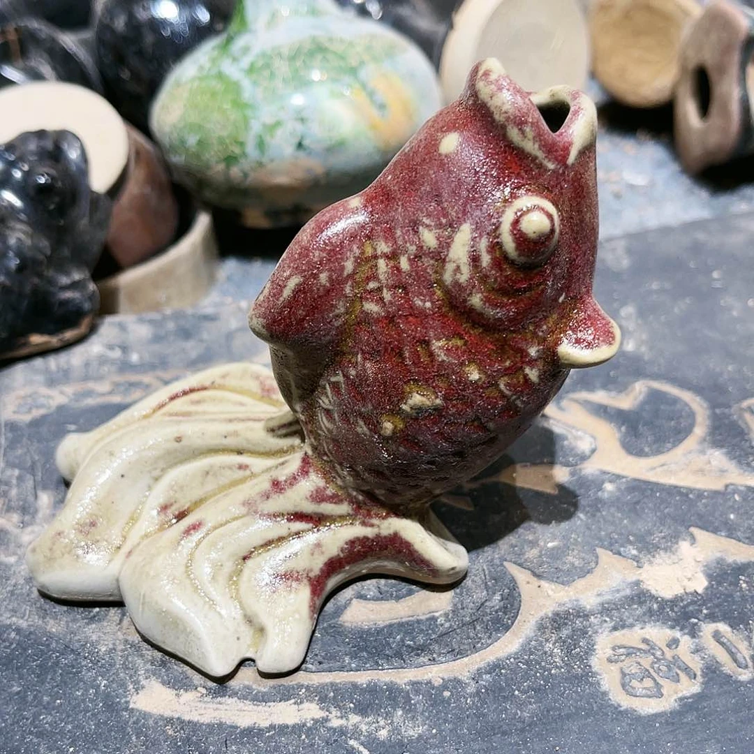 瓦当摆件茶台的一