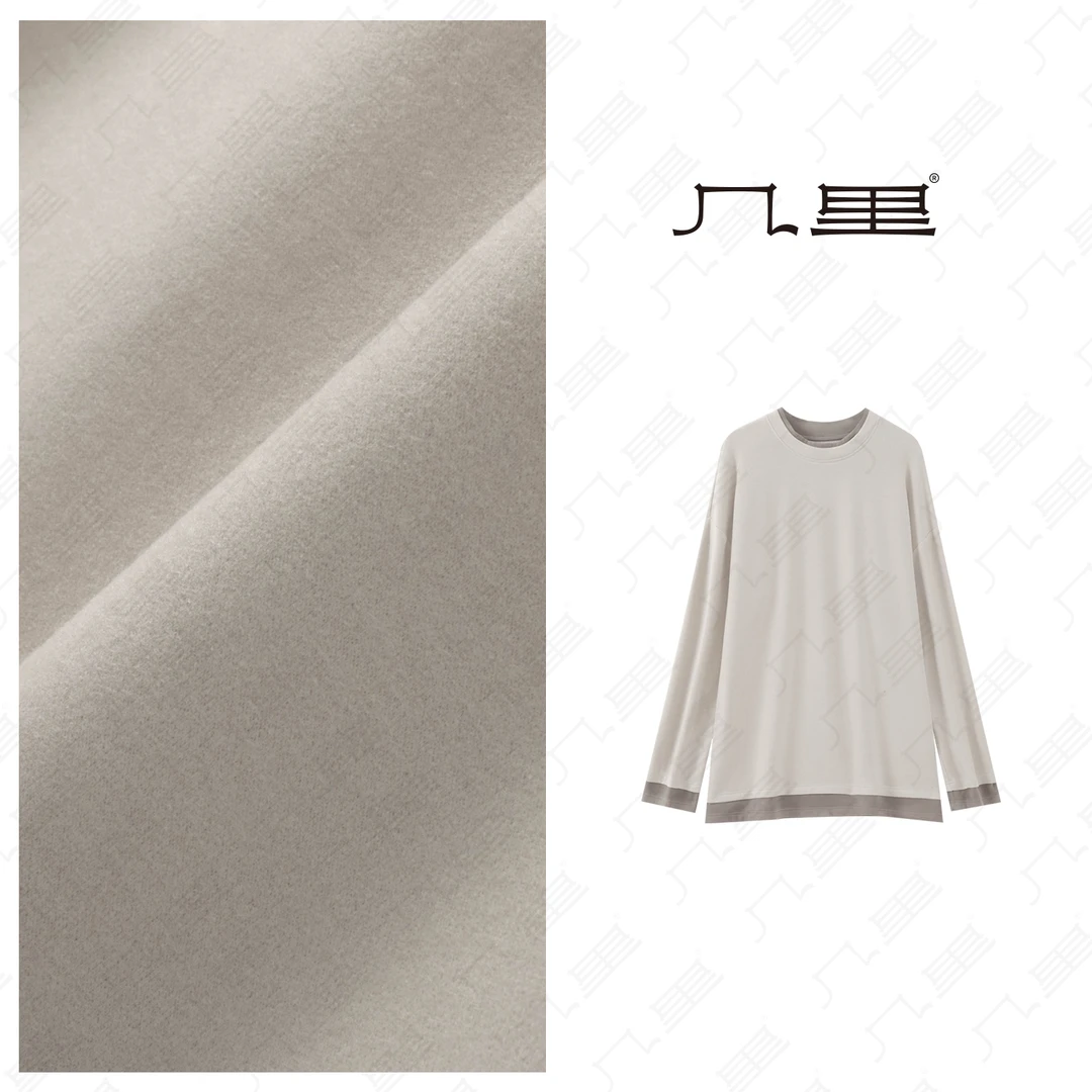 几里与麻【极简拼色】百搭气质通勤T恤 衣长73 胸围132 1120241