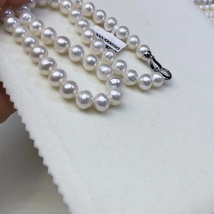 未镶嵌淡水珍珠颈饰卡10➕高品捡漏极光冷白