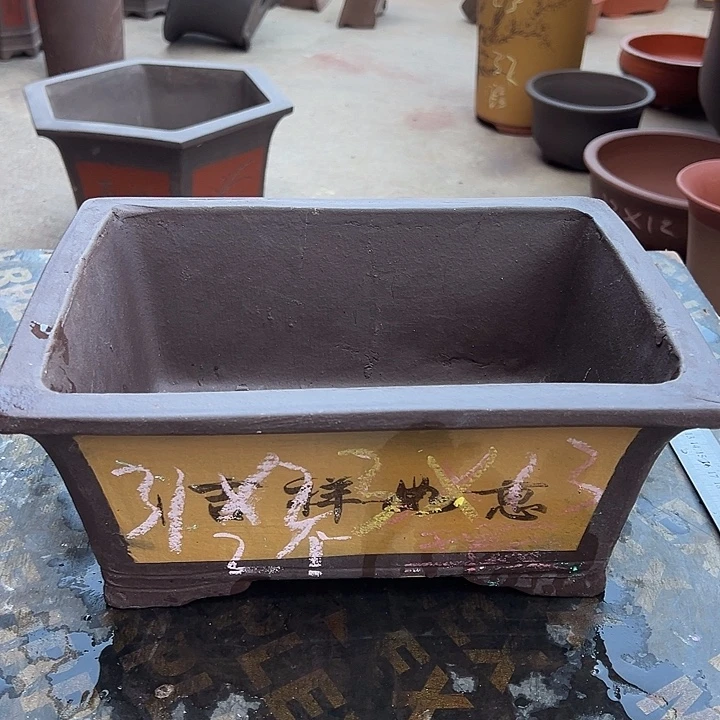 紫砂花盆透气花盆